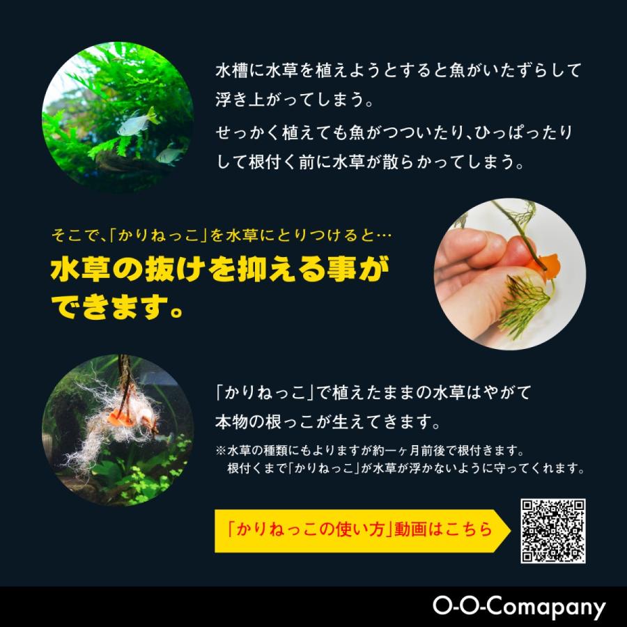 水草 レイアウト かりねっこ 水草植え付け補助 水槽 O O Company 通販 Yahoo ショッピング
