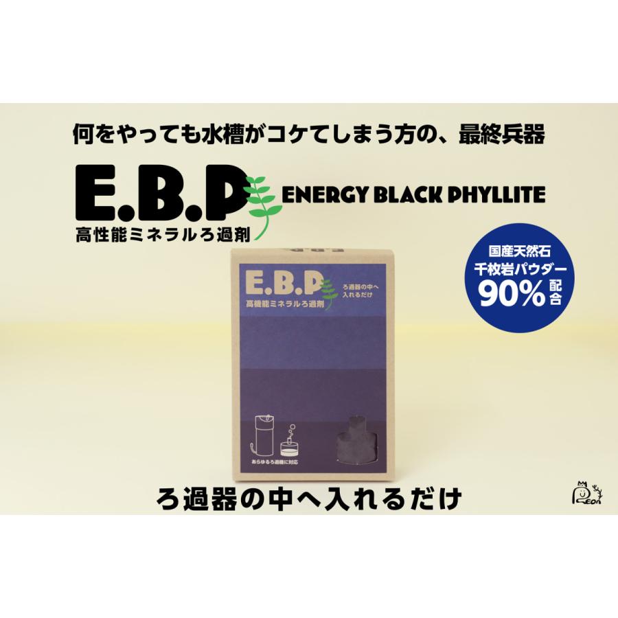 フィルター ろ材 熱帯魚 水槽 水質改善 コケ取 に E B P 高機能ミネラルろ過剤 O O Company 通販 Yahoo ショッピング