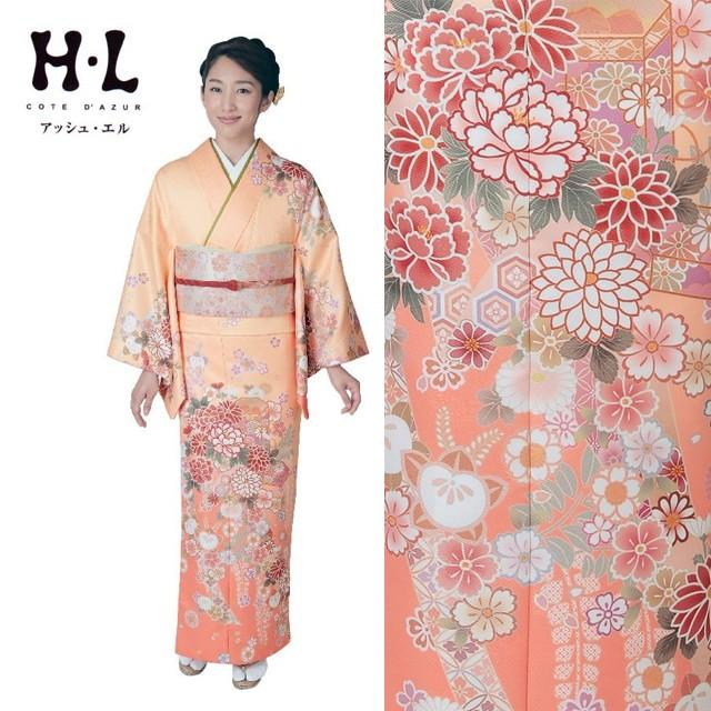 H.L（アッシュ・エル） 訪問着・袋帯 2点仕立上がりセット No,15
