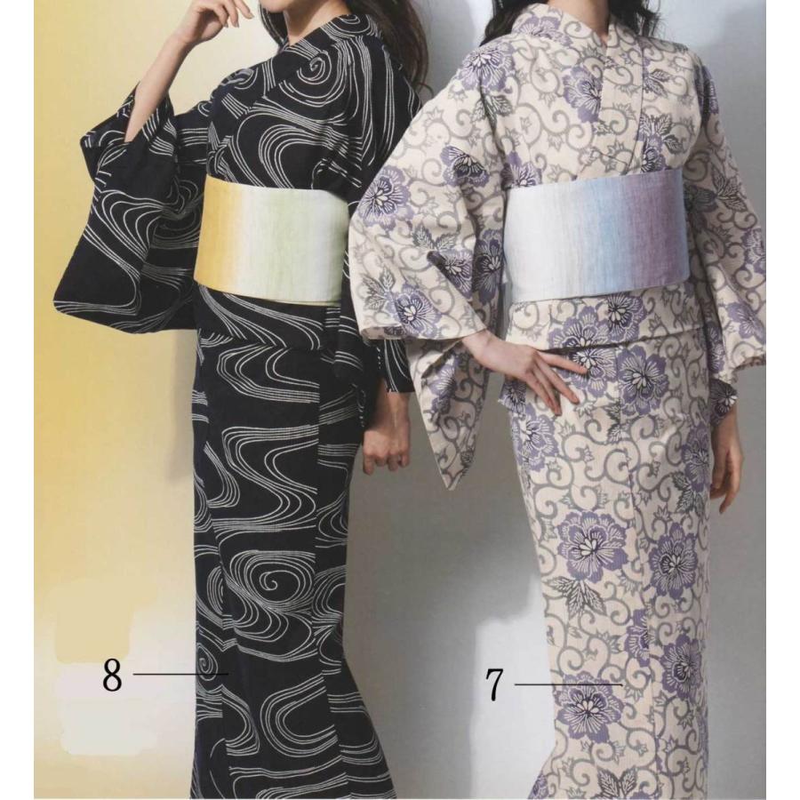 高級感 浴衣 レディース 本染 古典柄 源氏物語 麻と綿の布 反物販売 No 05 50 Off Zoetalentsolutions Com