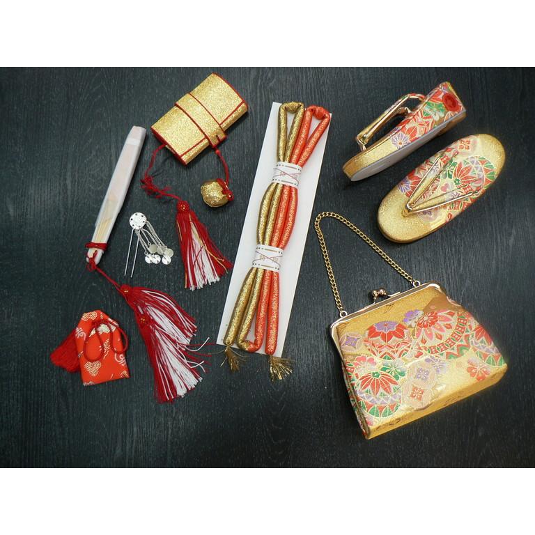 七五三・結び帯・はこせこセット・小寸サイズ・No.753-s13 : きもの