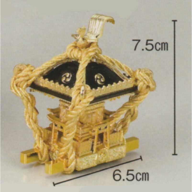 御神輿　飾り用ミニサイズ 飾り用ミニ神輿 3色 ケース付 No.202 : きもの大岡 - 通販 - Yahoo