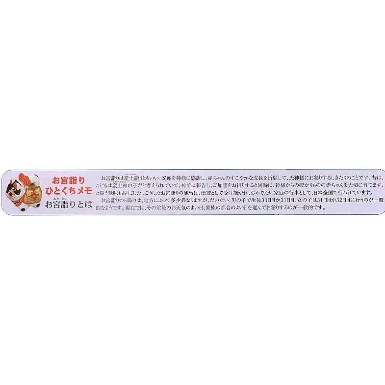 男児初着　正絹・黒地・綸子・刺繍入り　No.76-9-10_4