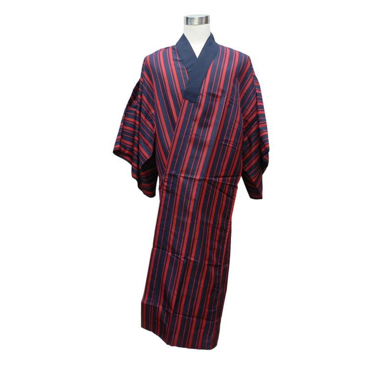 ビィンテージ男物春画長襦袢 春画 歌麿浮世絵 長襦袢 男着物 着物 正絹 - 着物 コレクション