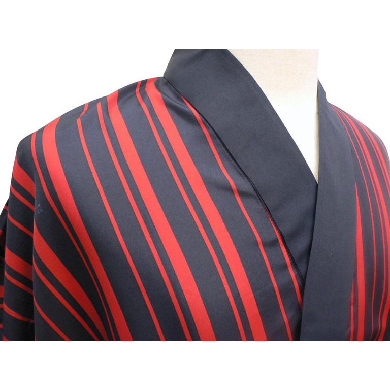 男長襦袢、Mサイズ、仕立て上り品、「歌舞伎」No,05 ・レッド