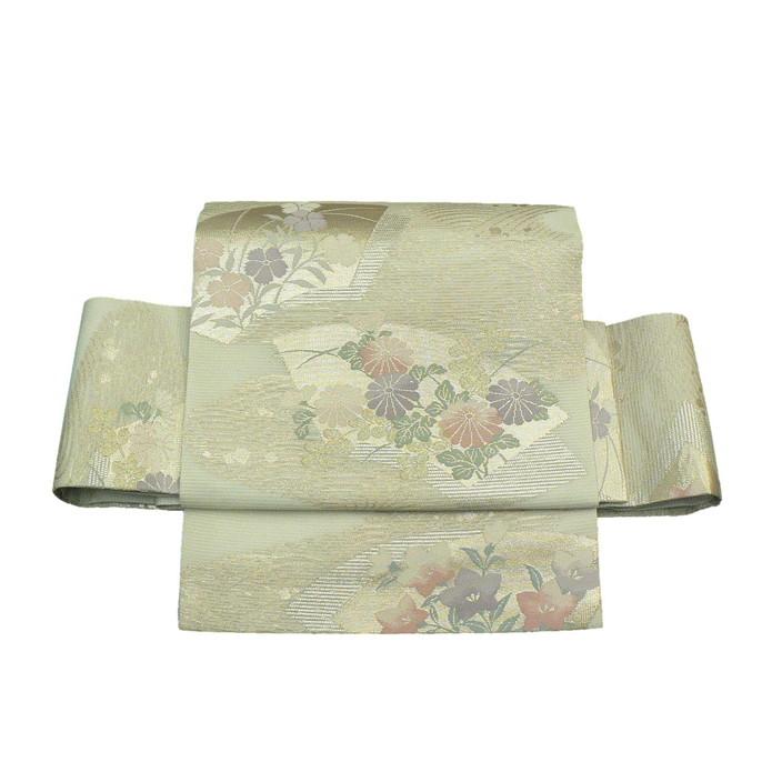 夏の楽装帯、西陣・絽名古屋帯。当店 オリジナル 楽装かんたん