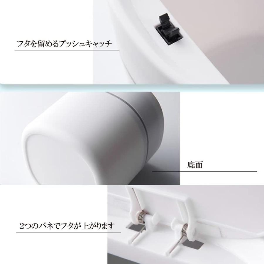 Tk Felly ゴミ箱 車内 車用 小さい くず入れ かわいい 蓋付き おしゃれ カー用品 小型 寝室 ネイビー 楽天カード分割