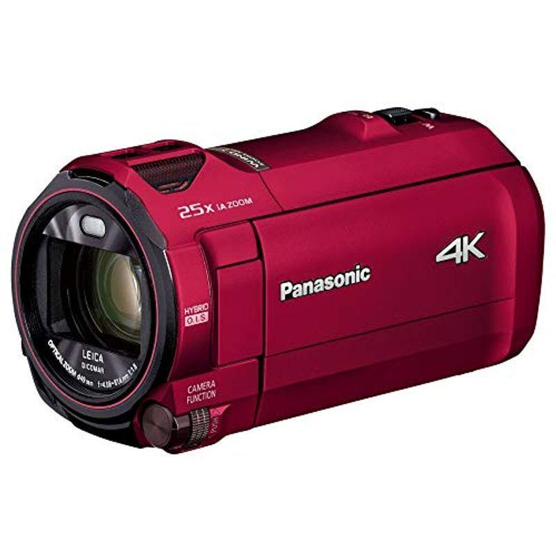 【返品交換不可】 4K パナソニック ビデオカメラ HC-VX992M-R アーバンレッド 光学20倍ズーム 64GB VX992M その他カメラ