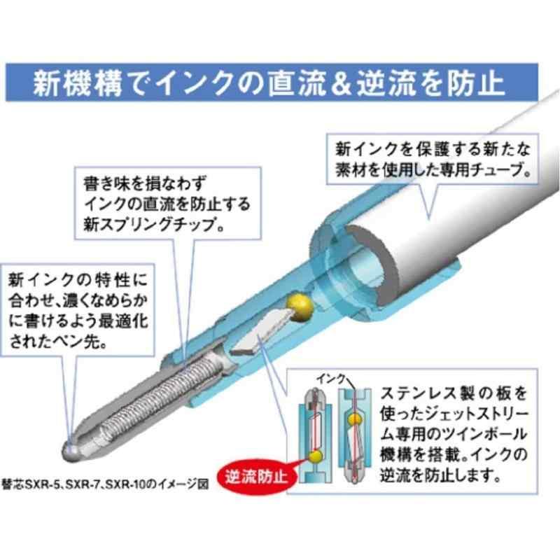 三菱鉛筆 ボールペン替芯 ジェットストリーム 0.5 多色多機能 黒 5本 SXR80055P.24｜ooonline｜05