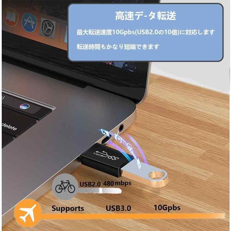 USB Type C (オス) to USB A 3.0 (メス) 変換アダプタ (1個セット)YITONGXXSUN OTG 3.0対応 USB 3｜ooonline｜03