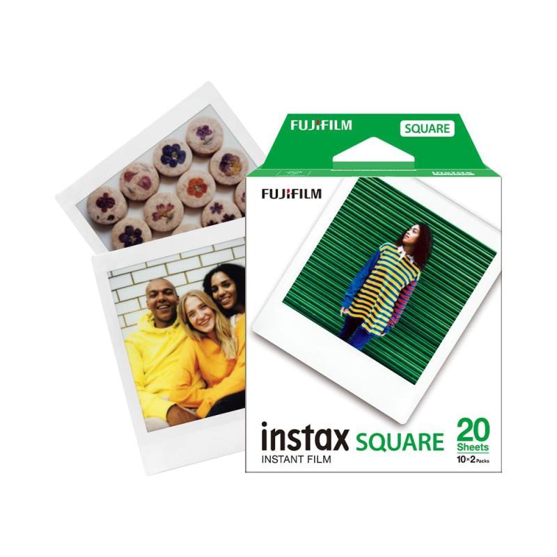 instax 富士フイルム(FUJIFILM) スクエアフォーマットフィルム 20枚入 instax SQUARE INSTAX SQUARE WW | 