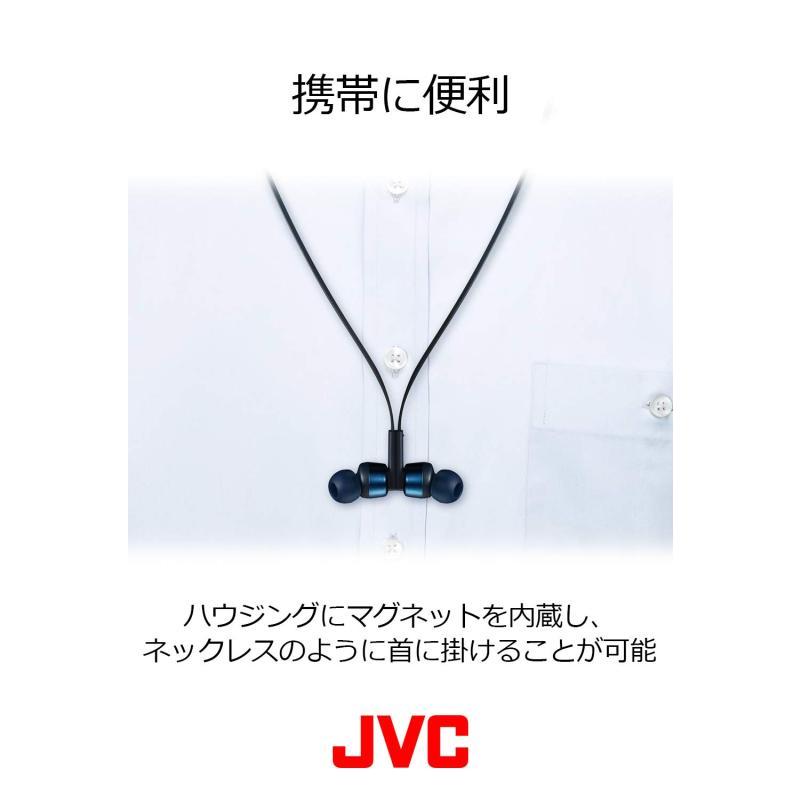 JVC HA-FX67BT-B ワイヤレスイヤホン Bluetooth対応/連続7時間再生/ソフトバンド採用/生活防水//マグネット内蔵 ブラック｜ooonline｜06