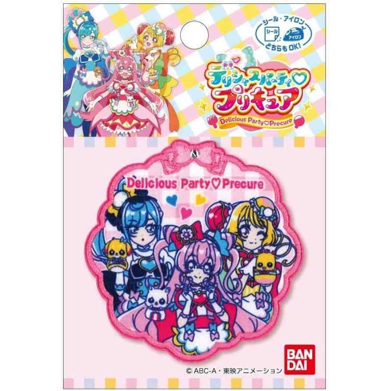 パイオニア デリシャスパーティ プリキュア ワッペン 1枚入 縦64mm×横63mm BAN650-BAN79 | 