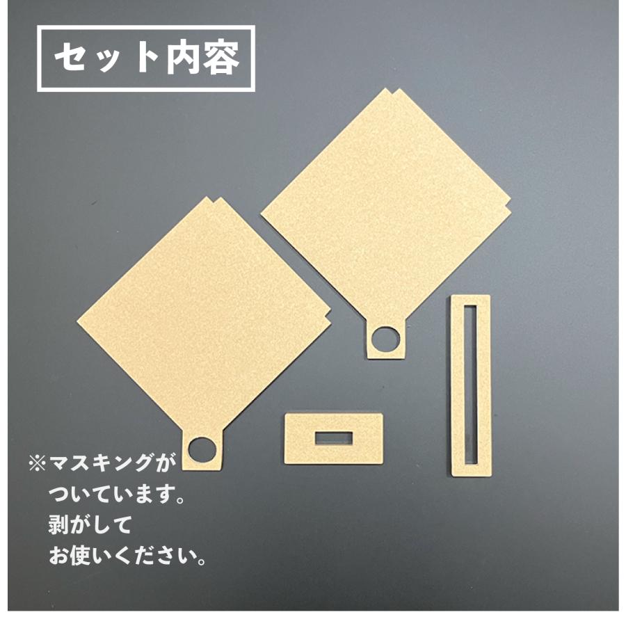 アクリルフレーム 1セット 2WAY ななめ型 スクエアシールサイズ(48