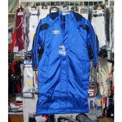 人気 アンブロ ロングボアコート 青×紺140cm ジュニア キッズ 子供 umbro 新品 レトロ  新品 レトロ 即決価格