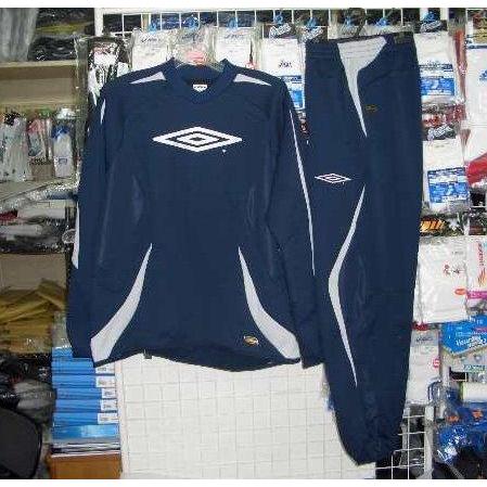 アンブロ ミッドトップ上下NVY 紺 ネイビー XOサイズ 大きいサイズ umbro UBA2830SX新品 レトロ  即決価格