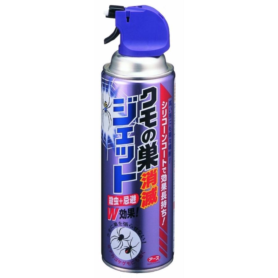 【送料無料・一部地域を除く】【１ケースまとめ買い３０個】アース製薬 クモの巣消滅ジェット 450mL