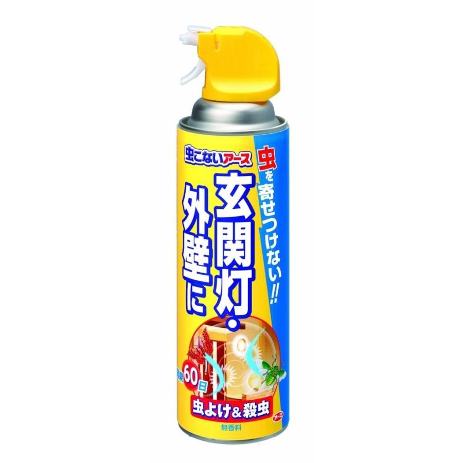 【送料無料・一部地域を除く】【１ケースまとめ買い２０個】アース製薬 虫こないアース 玄関灯・外壁に 450mL｜oosaki