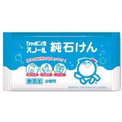 【送料無料・一部地域を除く】【１ケースまとめ買い６０個】シャボンシャボン玉　スノール　純石けん　180ｇ