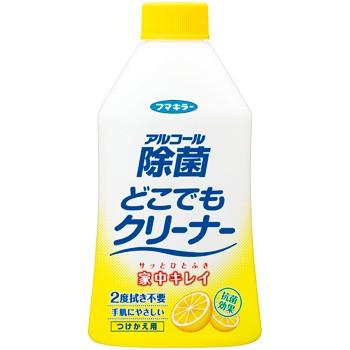 フマキラー アルコール除菌どこでもクリーナー つけかえ用300ml