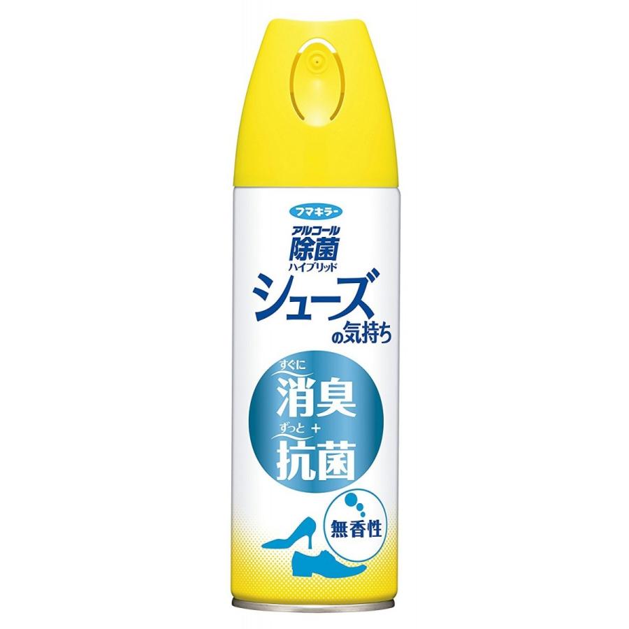 フマキラー アルコール除菌 シューズの気持ち 無香性 180ml : オオサキ