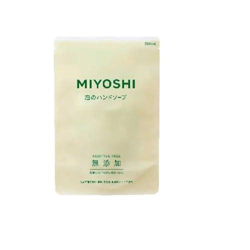 通常便なら送料無料 ミヨシ 無添加せっけん 泡のハンドソープ 詰替用 300ml