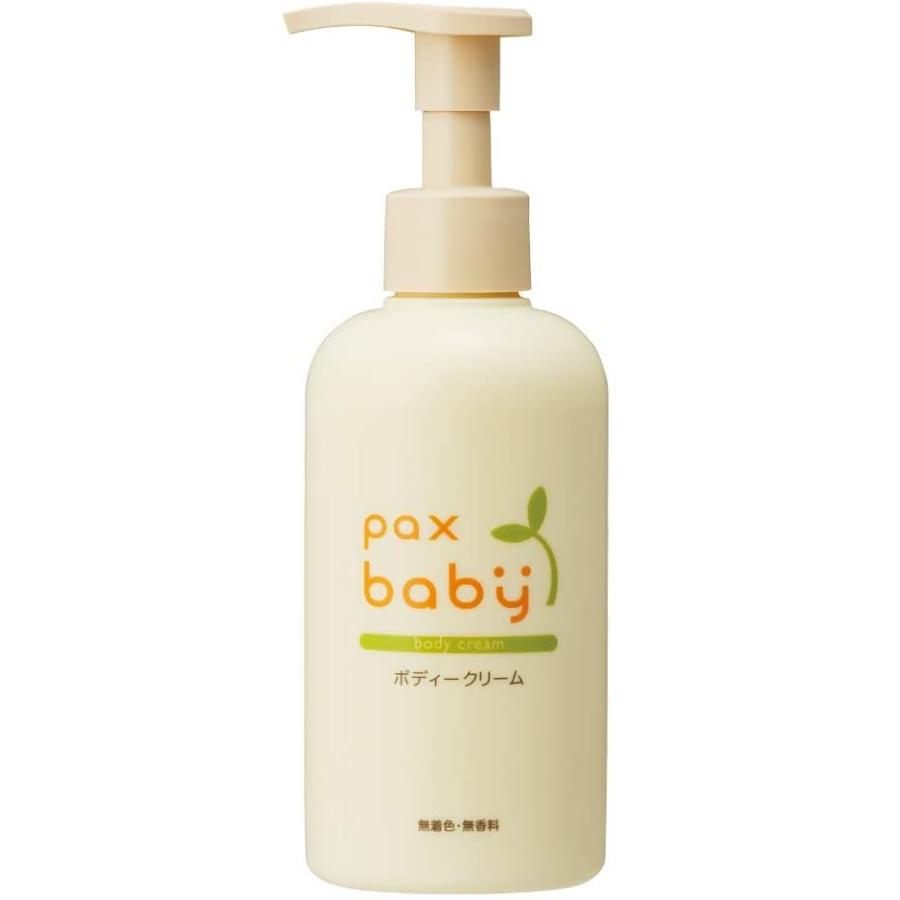 PAX NATURON パックスベビー ボディークリーム ポンプ式 180g 