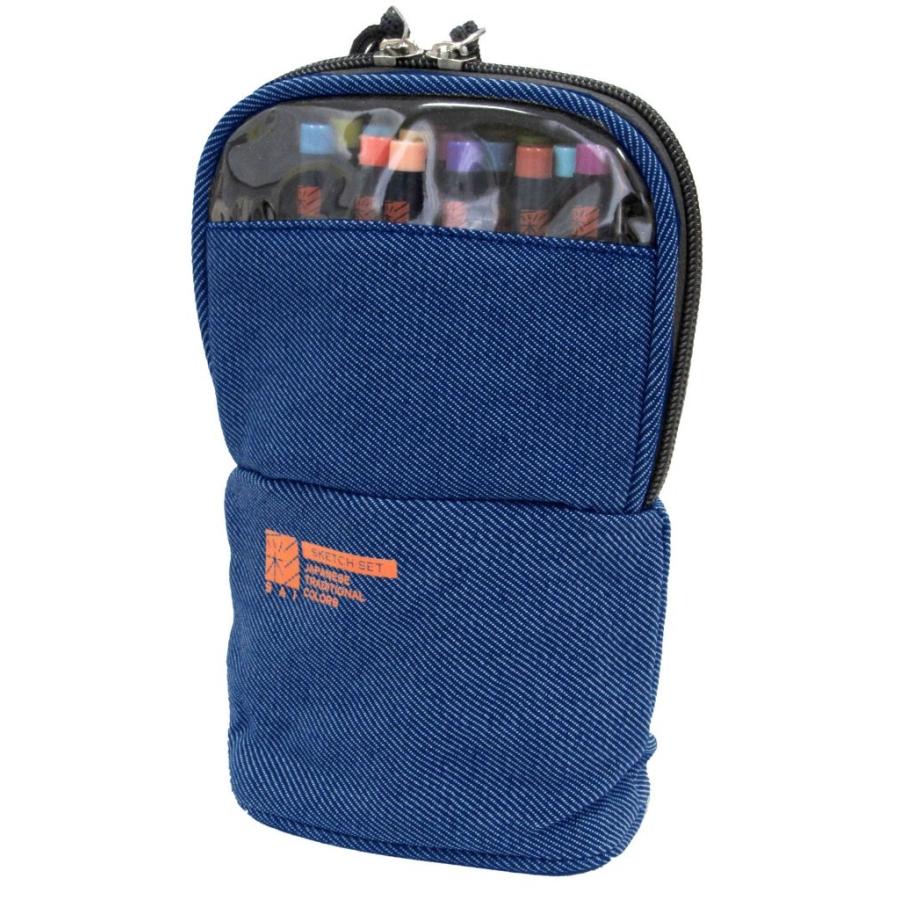 送料無料 一部地域除く あかしや水彩毛筆 彩 スケッチセット ブルーデニムn オオサキ ヤフー店 通販 Yahoo ショッピング