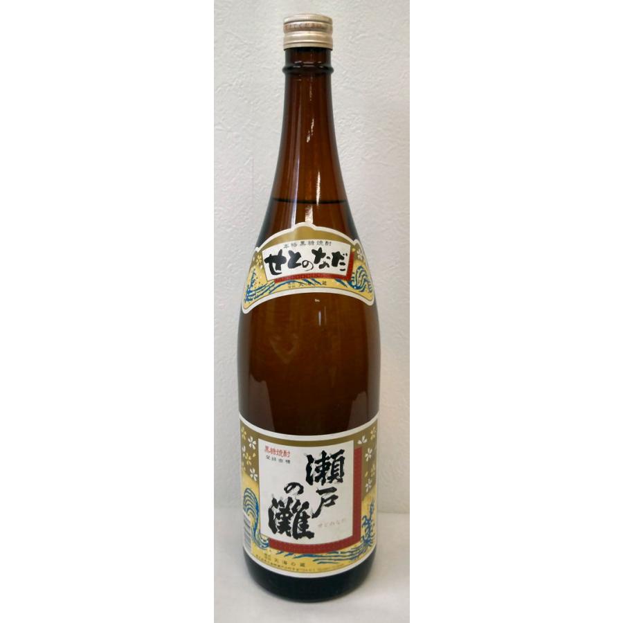 幻の黒糖焼酎『瀬戸の灘 30度 西平酒造製造』