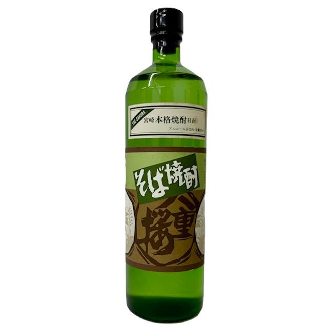 【蕎麦焼酎】八重桜 そば焼酎 グリーンボトル 25度 900ｍl 古澤醸造 倉庫にて長期熟成 ラベルに汚れ有 | 古澤醸造