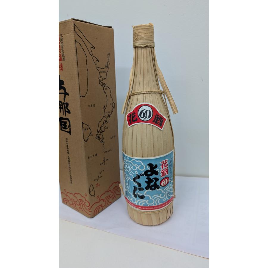 泡盛 与那国 花酒 クバ巻 60度 化粧箱付 1800m 崎元酒造所 よなぐに 古