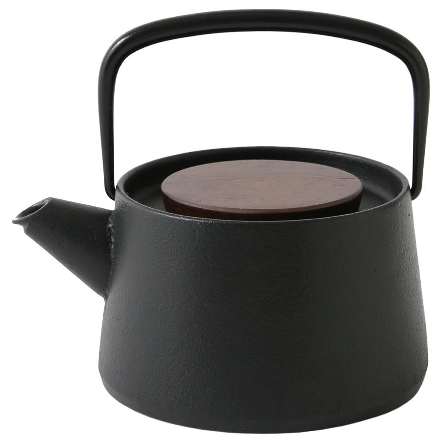 池永鉄工 【南部鉄器】tetu 急須 W15.2xD12xH14cm 約0.56L「tetu 