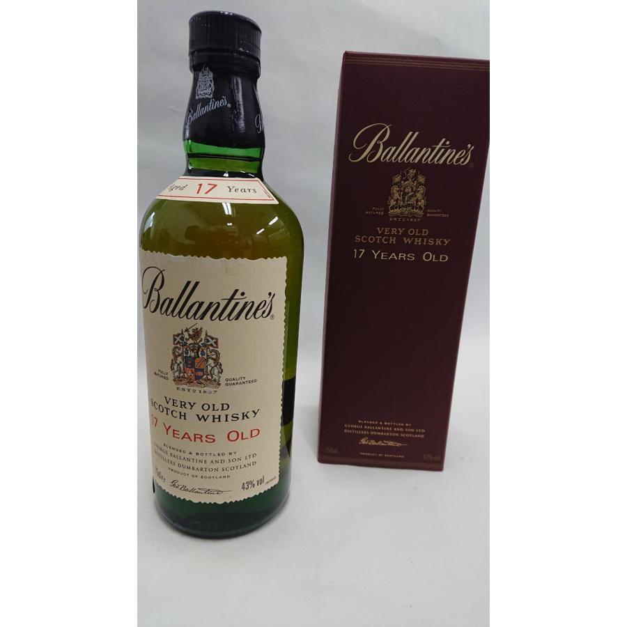 Ballantine's 17年　バランタイン17年　VERY OLD 750ml 43度　旧ボトル　赤箱付き（O2)｜oosima｜02