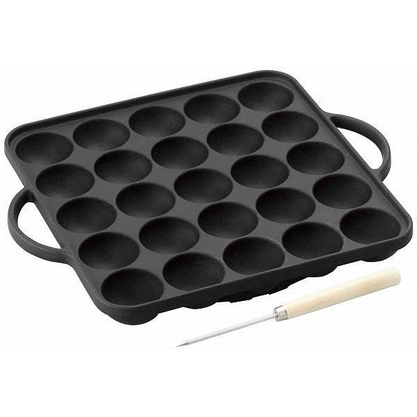【たこ焼き鉄器】Sたこ焼き ピン付 25穴 IKENAGA/池永鉄工 | 池永鉄工