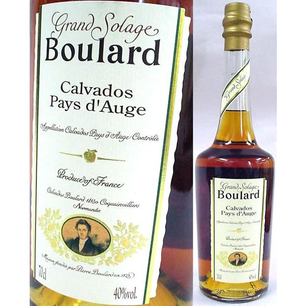 カルヴァドスブラーグランソラージュBoulard Grand Solage : 酒・食品