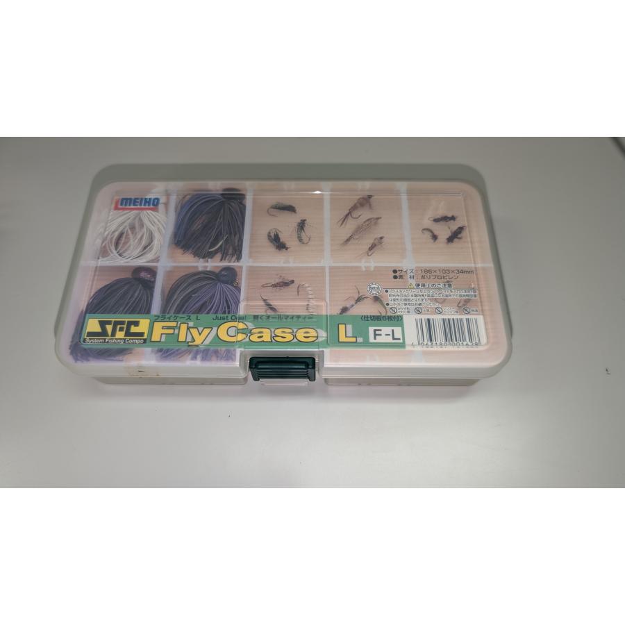 フィッシングケース メイホウ SFC フライケース L クリア | メイホウ