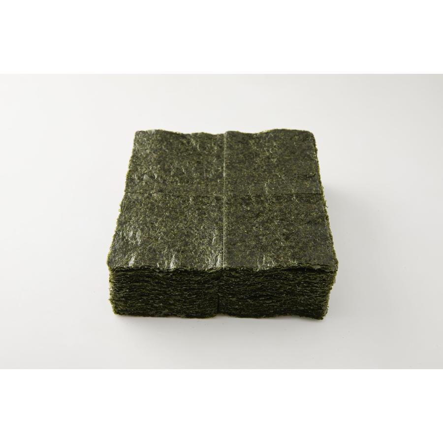 ラーメン海苔　4切400枚　10パック入　　全形1枚あたり25〜25.5円　「1~2営業日以内発送」業務用海苔　焼き海苔　家系ラーメンのり　送料無料　ポイント消化　 |  | 02