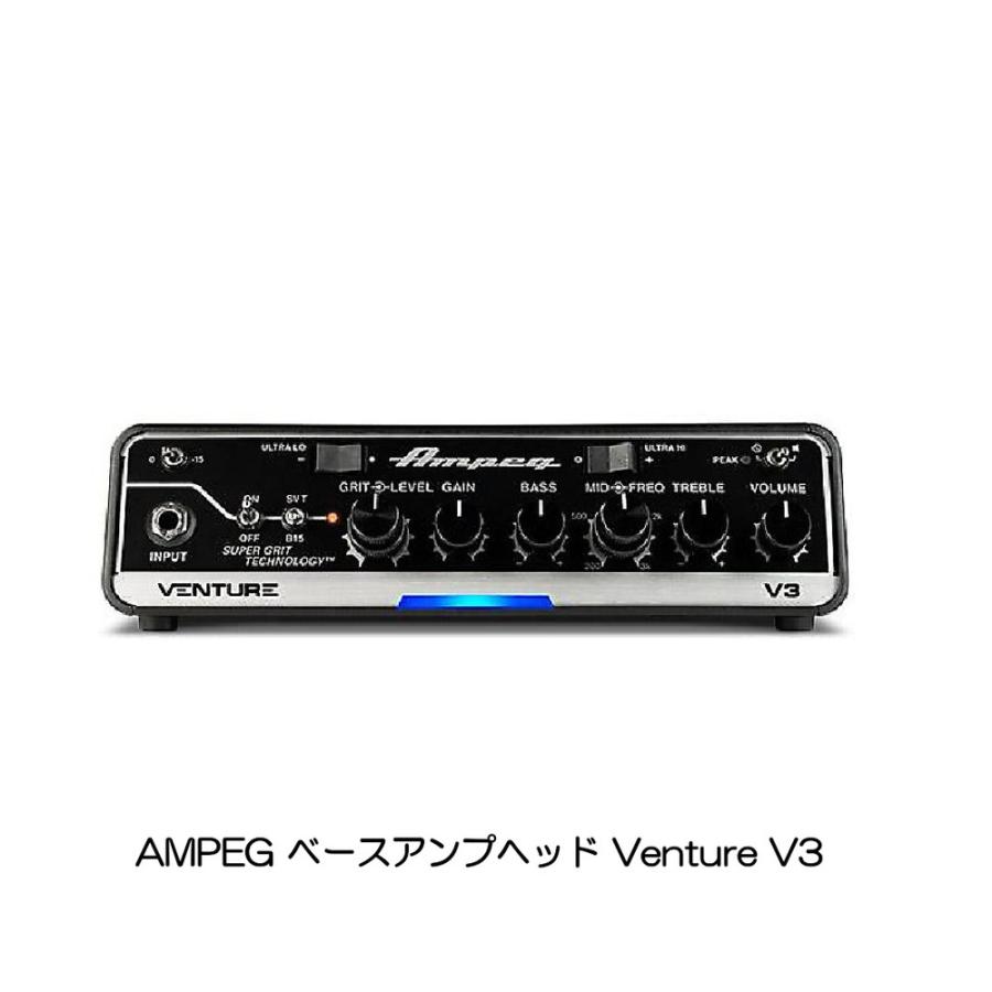 AMPEG ベースアンプヘッド Venture V3 : 大須楽器 ヤフーショッピング