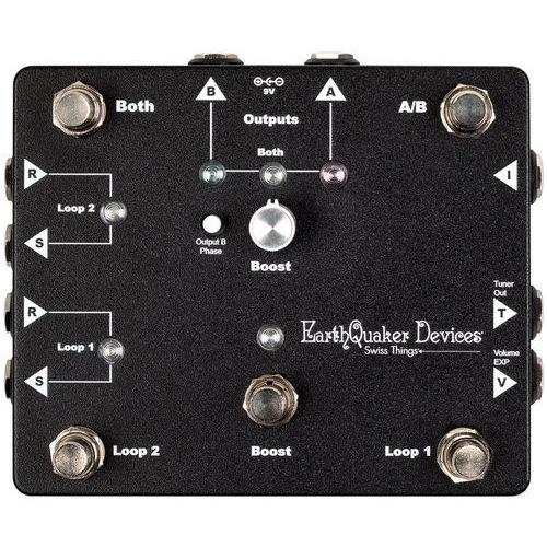 EQD アースクエイカーデバイセス Swiss Things エフェクトループスイッチャー 【国内正規輸入品】