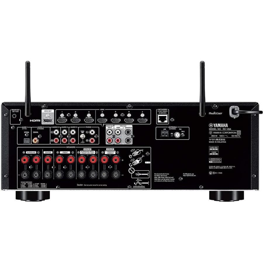 YAMAHA（ヤマハ） AVレシーバー RX-V6A (B) : 大須楽器 ヤフー