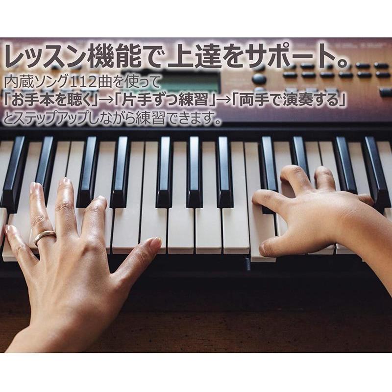 YAMAHA キーボード PSR-E360DW / ダークウォルナット調　美品 キーボード 電子ピアノ YAMAHA PSR-E360DW ダークウォルナット 木目調