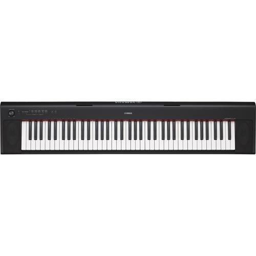 Yamaha NP-32B 76鍵ポータブルキーボードセット piaggero ヤマハ NP-32B ブラック ポータブルキーボード 76鍵