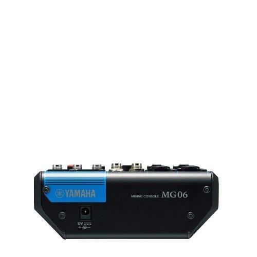 YAMAHA MG06 アナログミキサー 6ch 最大 2Mic / 6Line入力 （2モノラル