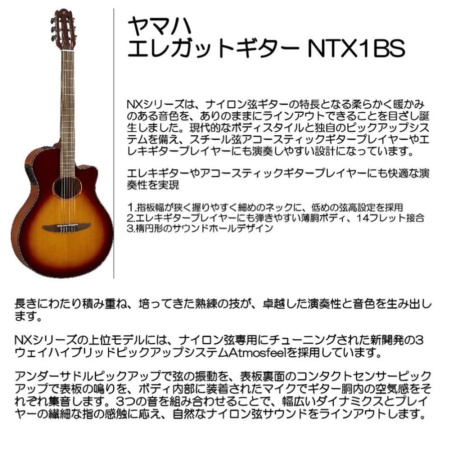 YAMAHA（ヤマハ） アコースティツクギター NTX1 BS : 大須楽器 ヤフー 