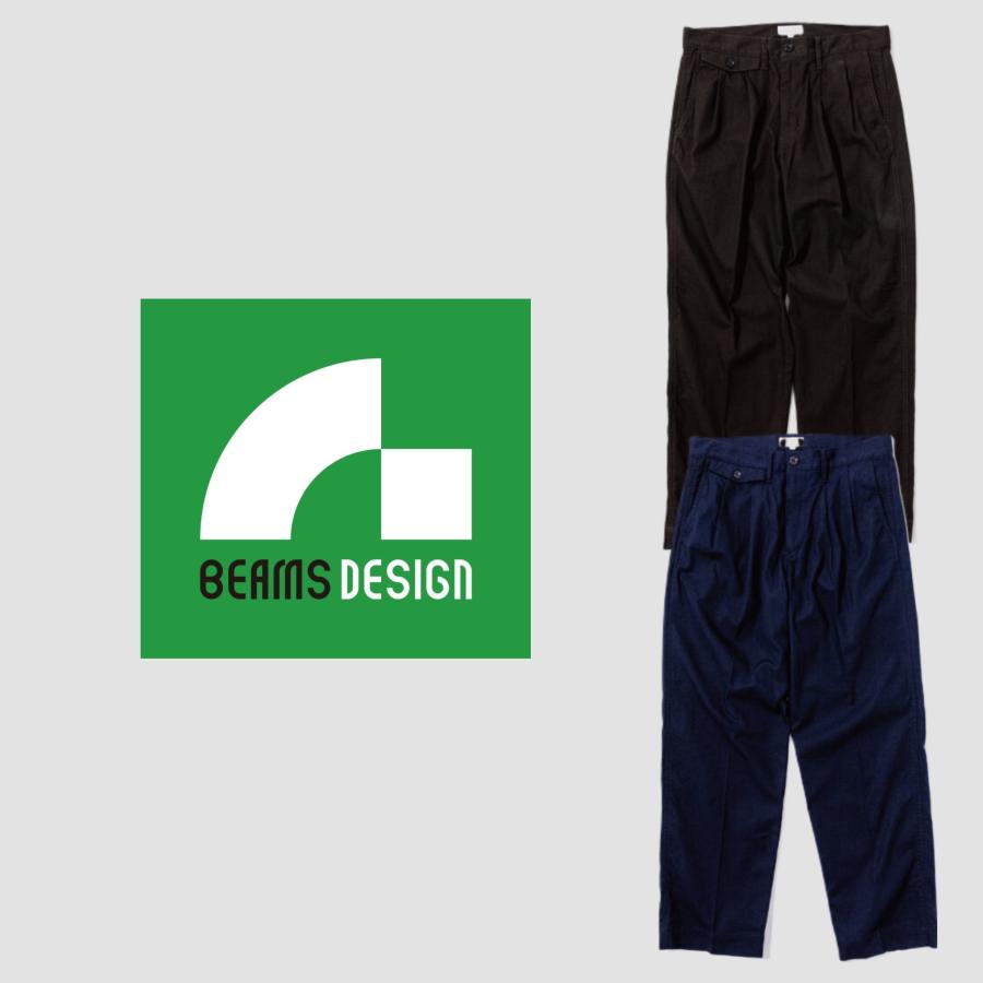 BEAMS DESIGN 桑和 1702-09 スラックス ビームスデザイン SOWA (すそ