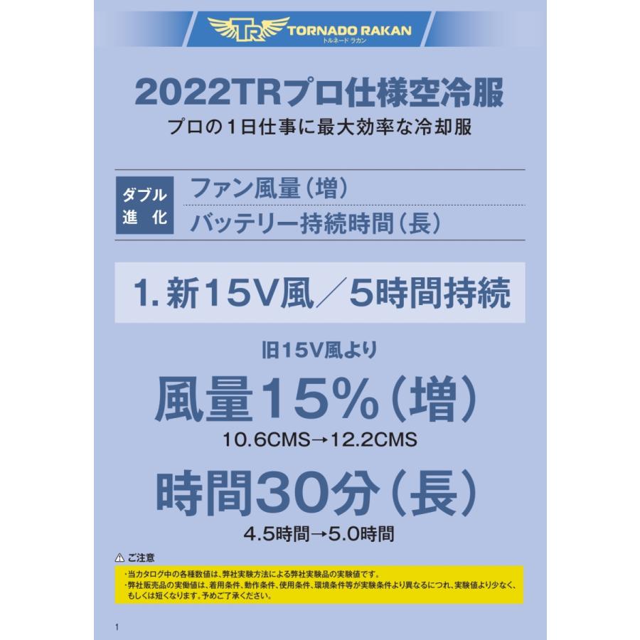 2022年モデル) プロ仕様 EFウェア 空調ウェア トルネードラカン 2022年モデル) プロ仕様 EFウェア 空調ウェア トルネードラカン