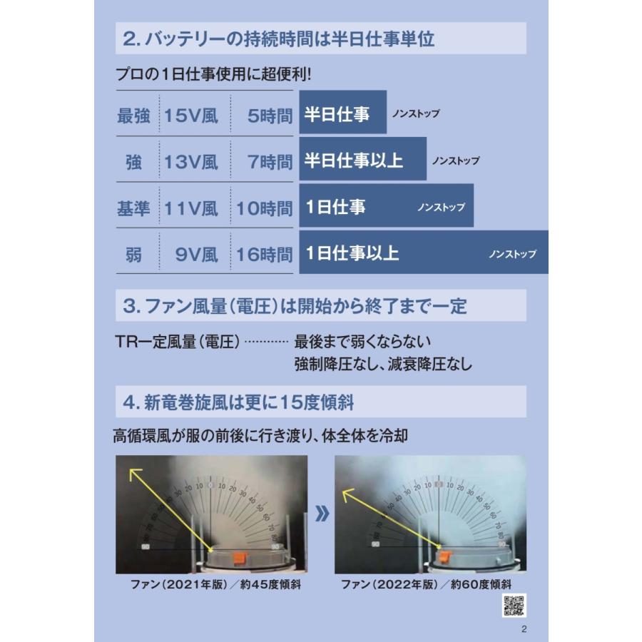 2022年モデル) プロ仕様 EFウェア 空調ウェア トルネードラカン 2022年モデル) プロ仕様 EFウェア 空調ウェア トルネードラカン