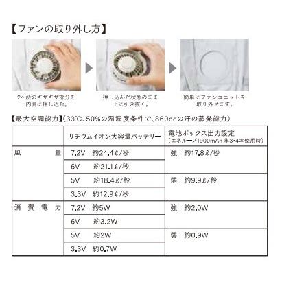 空調服 ワンタッチファンケーブルセット FANCB2GJ FANCB2BJ FANCB2RJ 