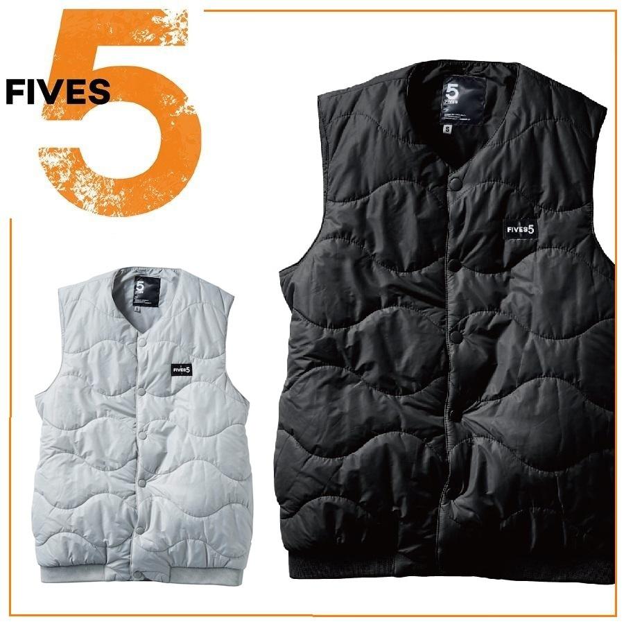 フルセット) ファイブス FIVES ヒーター付インナーベスト FU21H43 専用