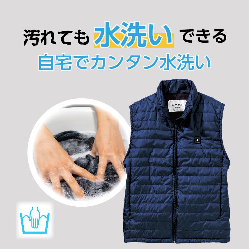 フルセット) (電熱ウェア) 村上被服 1088 ヒートベスト (立衿) (服のみ